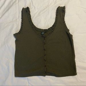 Wild Fable olive green tank size medium